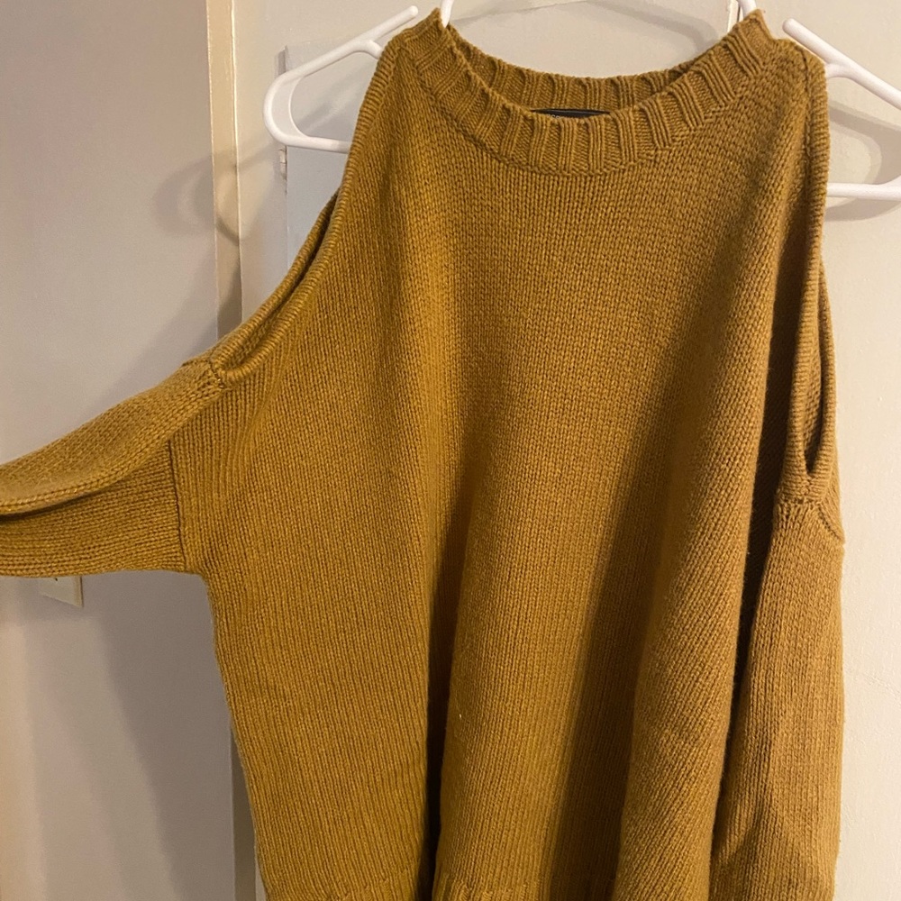 BCBG Maxazria Mustard Sweater